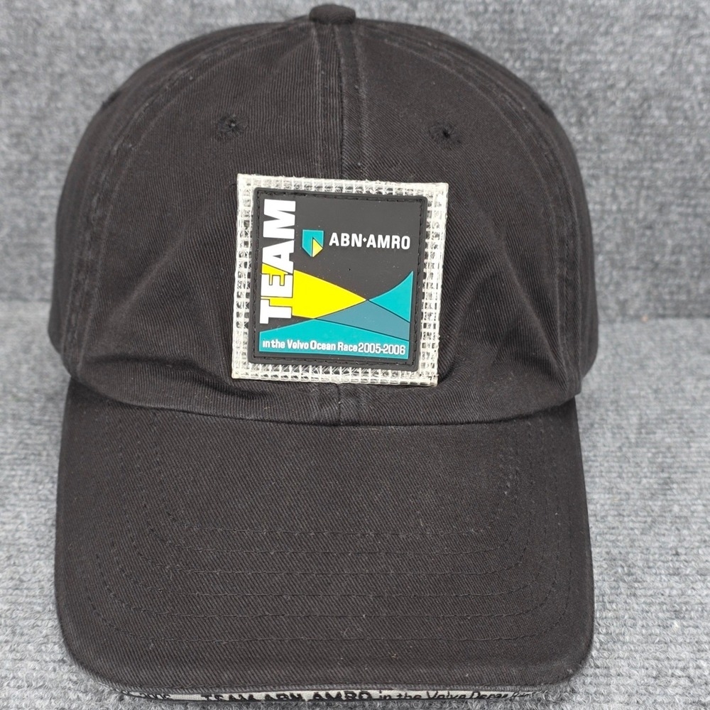 Team ABN‎ AMRO Hat Cap Strap Back One Size Black Sailing Volvo Ocean Race Mens